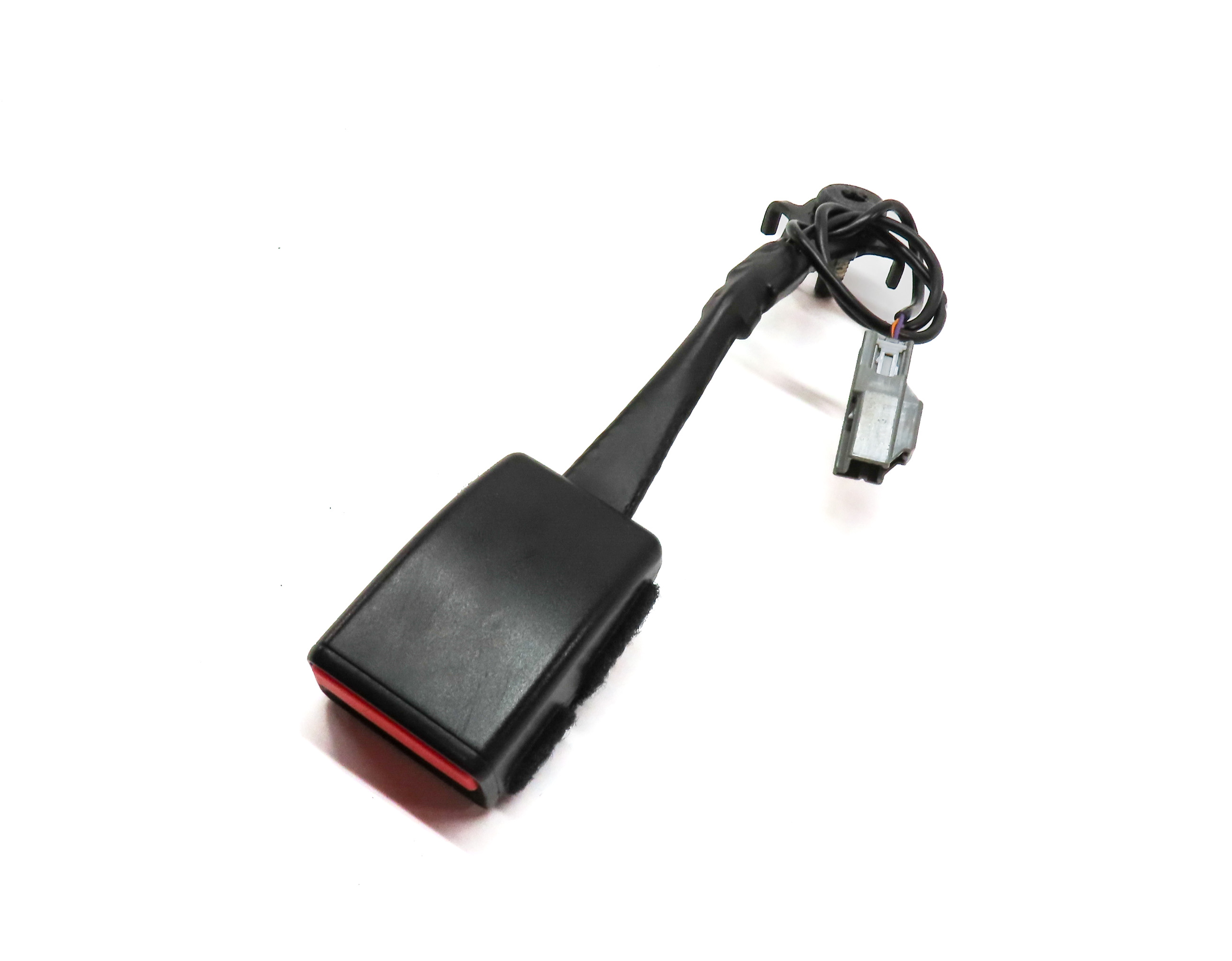 16-17 RANGE ROVER SPORT (L494) FRONT RIGHT PASSENGER SEATBELT BUCKLE RECEIVER — exact item pictured